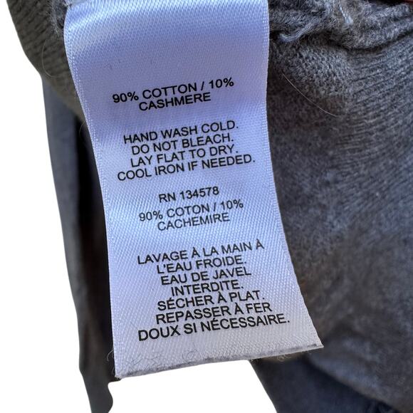 Vineyard Vines Men’s Grey Quarter Zip Sweater – Size S – Made in Italy - Picture 5 of 5